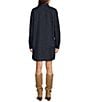Lauren Ralph Lauren Denim Spread Collar Long Sleeve Shirt Dress - Image 2
