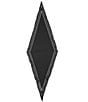 Color:Black - Image 2 - Dotted Small Silk Diamond Square Scarf