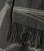Lauren Ralph Lauren Wool Blend Equestrian Jacquard Oversized Fringed Ruana - Image 5