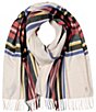 Lauren Ralph Lauren Exploded Tartan Plaid Scarf Wrap - Image 1
