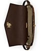 Lauren Ralph Lauren Farrah Leopard Print Medium Shoulder Bag - Image 3