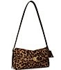 Lauren Ralph Lauren Farrah Leopard Print Medium Shoulder Bag - Image 5