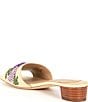 Color:Sand/Sand Multi - Image 3 - Fay Floral-Embroidered Canvas Sandals