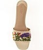 Color:Sand/Sand Multi - Image 5 - Fay Floral-Embroidered Canvas Sandals