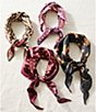 Lauren Ralph Lauren Floral Small Diamond Scarf - Image 4