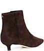 Lauren Ralph Lauren Francesca Suede Point Toe Kitten Heel Booties - Image 6