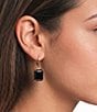 Lauren Ralph Lauren Gold Jet Drop Earrings - Image 2