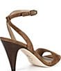 Lauren Ralph Lauren Gracy Leather Python Ankle Wrap Sandals - Image 2