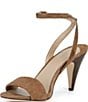 Lauren Ralph Lauren Gracy Leather Python Ankle Wrap Sandals - Image 4