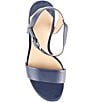 Color:Refined Navy - Image 5 - Gwen Nappa Leather Sandals
