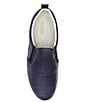 Color:Refined Navy - Image 5 - Haddley Raffia Slip-On Sneakers
