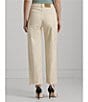 Color:Mascarpone Cream Wash - Image 5 - High Rise Relaxed Cropped Tonal Embroidered Pants
