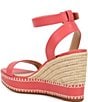 Color:Adirondack Berry - Image 3 - Hilarie Espadrille Platform Wedge Dress Sandals