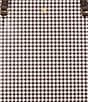 Lauren Ralph Lauren Houndstooth Medium Karly Tote Bag, Color:Dark Mahogany/Houndstooth - Image 5