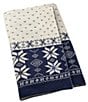 Lauren Ralph Lauren Ingrid #double;LRL#double; Embroidered Yarn-Dyed Geometric Pattern Throw Blanket - Image 1