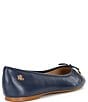 Lauren Ralph Lauren Jayna Leather Bow Ballet Flats - Image 5