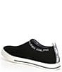 Color:Black/Black - Image 3 - Jordyn Fly Knit Slip-On Sneakers