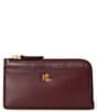 Lauren Ralph Lauren Leather L-Zip Card Case - Image 1