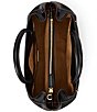 Lauren Ralph Lauren Blaike Large Leather Belted Satchel Bag - Image 3