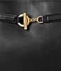 Lauren Ralph Lauren Blaike Large Leather Belted Satchel Bag - Image 5