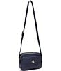 Lauren Ralph Lauren Leather Marcy Camera Crossbody Bag, Color:Navy - Image 5