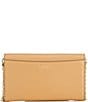 Color:Buff - Image 2 - Leather Adair Wallet Crossbody Bag