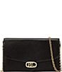 Lauren Ralph Lauren Adair Leather Wallet Crossbody Bag, Color:Black - Image 6