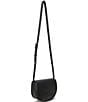 Lauren Ralph Lauren Witley Leather Medium Embossed Logo Crossbody Bag, Color:Black - Image 5