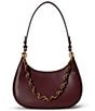 Lauren Ralph Lauren Marcy Leather Medium Zip Chain Shoulder Bag - Image 1