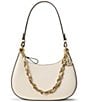 Lauren Ralph Lauren Marcy Leather Medium Zip Chain Shoulder Bag - Image 1