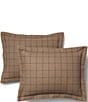 Lauren Ralph Lauren Ledger Windowpane Plaid Comforter Mini Set, Color:Cinnamon - Image 4