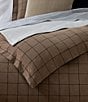 Lauren Ralph Lauren Ledger Windowpane Plaid Comforter Mini Set, Color:Cinnamon - Image 6