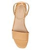 Color:Buff - Image 5 - Leona Nappa Leather Espadrille Sandals