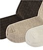 Polo Ralph Lauren Lettuce Edge Ankle Sock, 3 Pack - Image 3