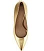 Lauren Ralph Lauren Lindella II Metallic Leather Pointed Toe Pumps - Image 5