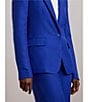 Lauren Ralph Lauren Linen-Blend Twill One-Button Front Blazer, Color:New Sapphire - Image 4