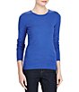 Lauren Ralph Lauren Long-Sleeve Stretch Cotton T-Shirt | Dillards