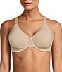 Lauren Ralph Lauren Luxe Smoothing Minimizer Bra, Color:Light Truffle - Image 1