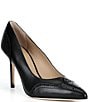 Lauren Ralph Lauren Lynden Perforated Leather Pumps - Image 1