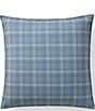 Lauren Ralph Lauren Maisie Plaid Throw Pillow, Color:Blue - Image 1