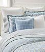 Lauren Ralph Lauren Maisie Plaid Throw Pillow, Color:Blue - Image 3