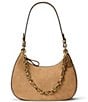 Lauren Ralph Lauren Marcy Suede Medium Zip Shoulder Bag - Image 1
