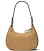 Lauren Ralph Lauren Marcy Suede Medium Zip Shoulder Bag - Image 2