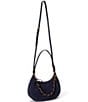 Lauren Ralph Lauren Marcy Suede Medium Zip Shoulder Bag - Image 5