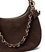 Lauren Ralph Lauren Marcy Suede Medium Zip Shoulder Bag - Image 5