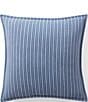 Color:Navy - Image 1 - Marisa Striped Throw Pillow