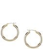 Lauren Ralph Lauren Medium Hoop Earrings - Image 1