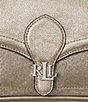 Color:Silver - Image 5 - Silver Metallic Small Bradley Convertible Shoulder Bag