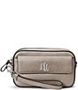 Color:Silver - Image 1 - Metallic Silver Small Marcy Convertible Crossbody Bag