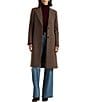 Lauren Ralph Lauren Novelty Wool Single Breasted Button Front Walker Coat - Image 1